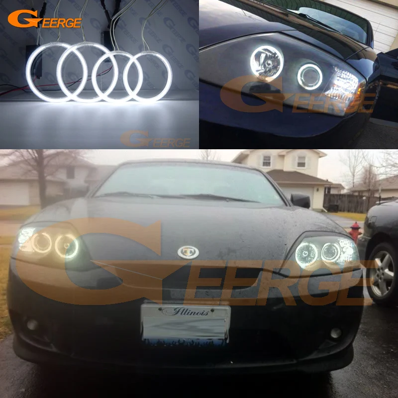 Для Hyundai Tiburon Tuscani Coupe SIII GK 2003 2004 2005 2006 отличный ультра яркий CCFL ангельские глазки