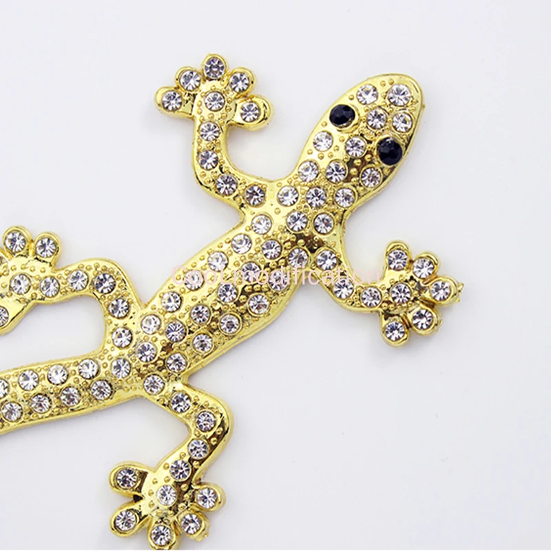 3D Мозаика Lmitation Алмазная Ящерица Геккон Автомобильная наклейка украшение значок