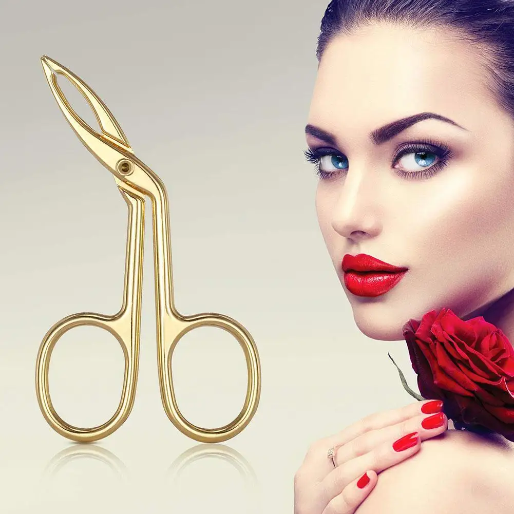 1 шт. плоскогубцы для бровей из нержавеющей стали клипса ножницы-пинцет прямые