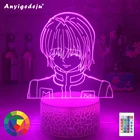 Kurapika фигурный акриловый ночсветильник Аниме подарок Hunter X Hunter лампа для детской спальни декоративсветильник детская комната ночсветильник HxH