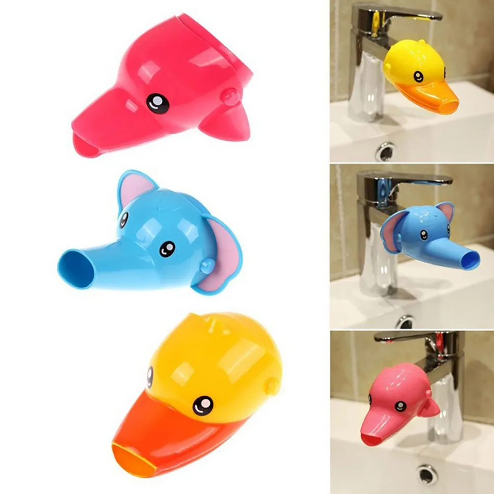 

Faucet Extender Sink Handle Extension Toddler Kid Bathroom Children Hand Wash Tools Extension of The Water Trough Bathroom