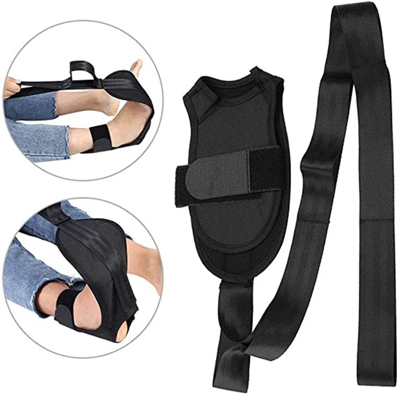 

Yoga Stretching Leg Stretcher Strap for Ballet Stroke Hemiplegia Trainer Flexibility Leg Stretch Gym Belt Leg Ankle Brace X276+A