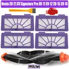 Сменная комбинированная роликовая щетка с HEPA фильтром для Neato и XV Signature Pro, с изогнутыми кистями для кистей с изогнутыми роликами, для изогнутых кисточек, для неato и XV Signature Pro, в виде XV-21, в комплекте, в комплекте, с фильтром на роликах