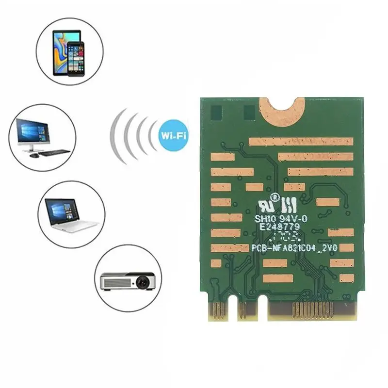 

Universal version of RTL8821CE 5G dual-band AC built-in card Bluetooth NGFF 4.2 wireless network Y1R6
