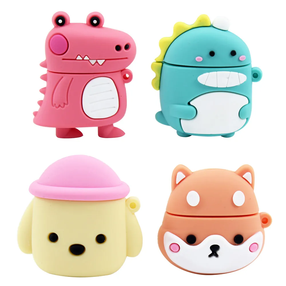 

2021 new Cute Cartoon Dinosaur Dog usb2.0 64GB USB Flash Drive 4GB 8GB 16GB 32GB 64G 128GB Pendrive USB 2.0 128GB Usb stick