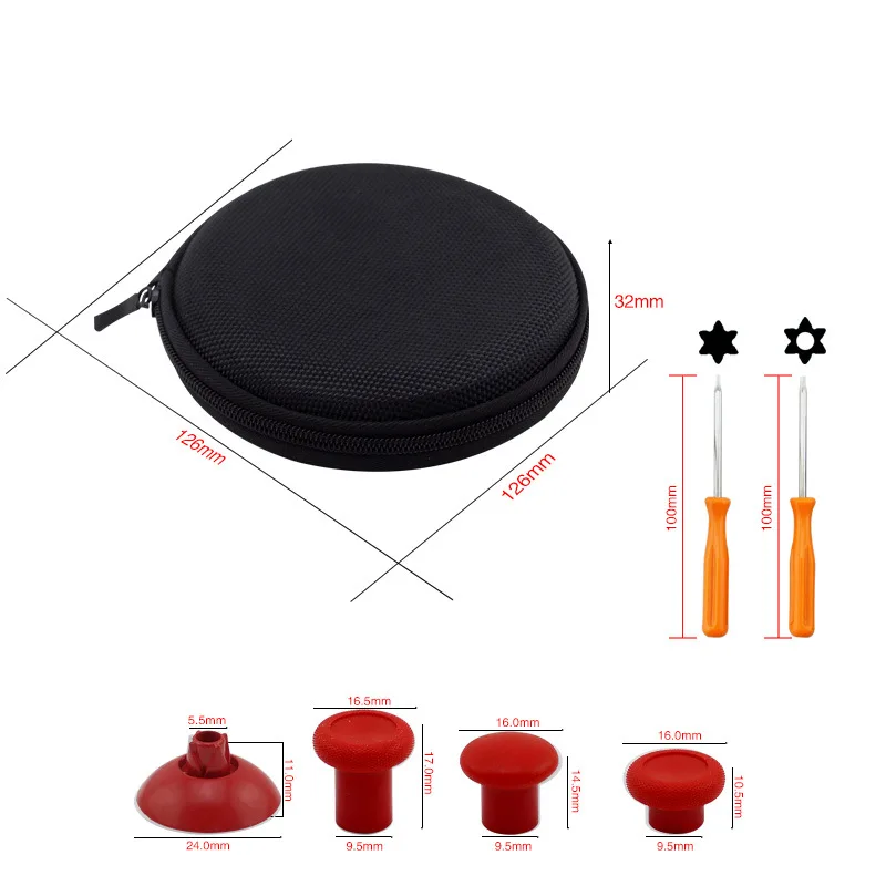 Металлический магнитный колпачок для джойстика большого пальца Xbox One elite 10 шт.