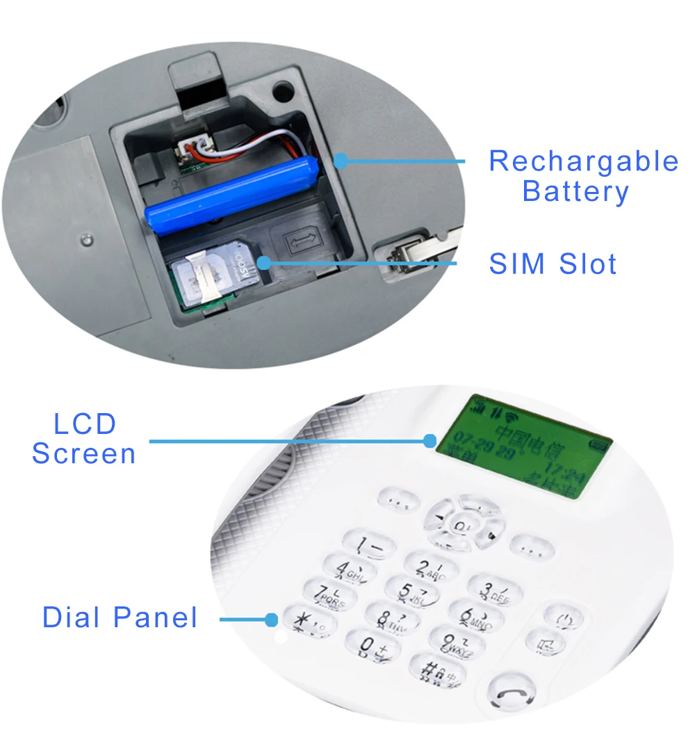 TIANJIE W101L 4G wifi роутер GSM телефон volte 4g стационарный wifi Горячая точка Настольный телефон стационарный телефон с сим-слотом