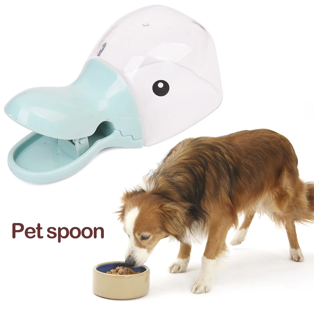 Pet Food Spoon Clip Cute Plastic Duckbill Shovel Multifunction Cat Bag Seal 14.7x5.5cm Dropshipping | Дом и сад