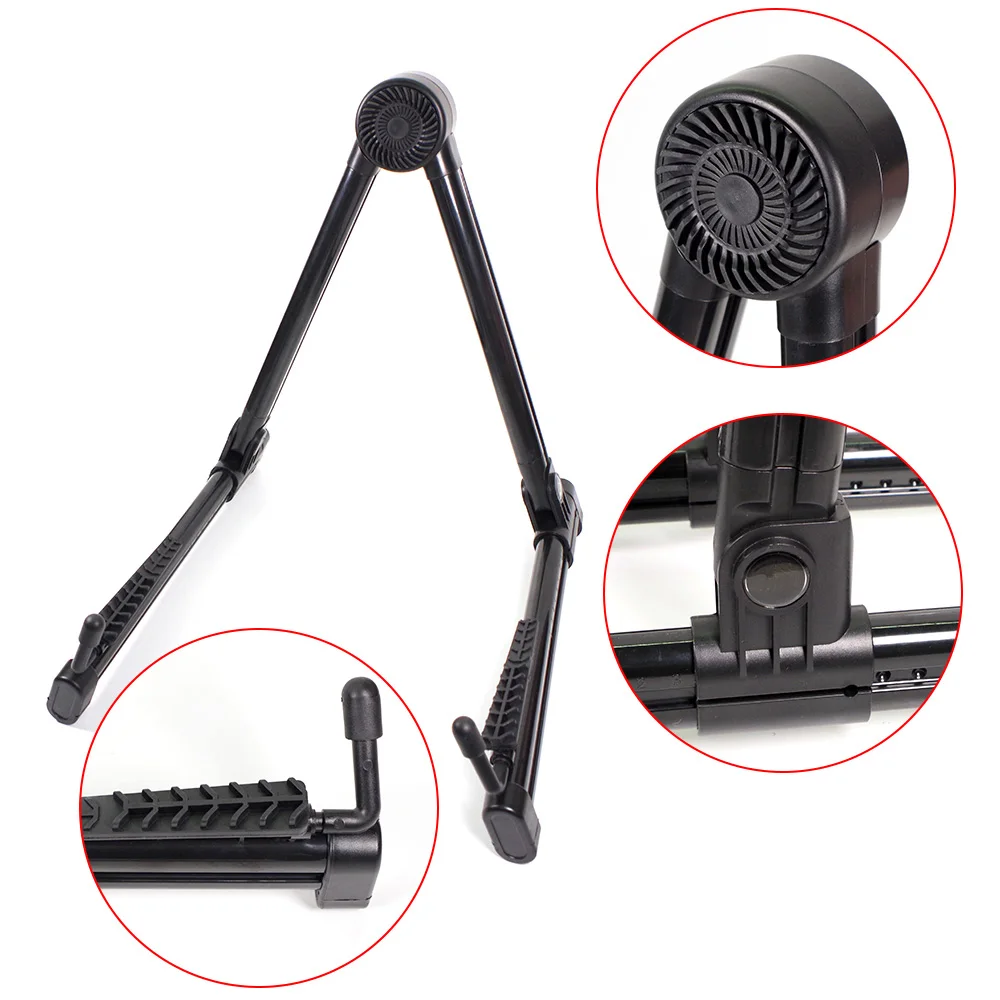 universal faltbare gitarre stehen tragbare eine typ akustische gitarre elektrische bass halter musik instrument stativ zubehör free global shippi