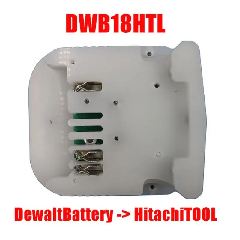 

Адаптер DWB18HTL преобразователь используется для DeWalt XR 18 в 20 в FlexVolt 20 в 60 в литий-ионная батарея DCB206 на Hitachi 18 в литиевый инструмент BSL1830