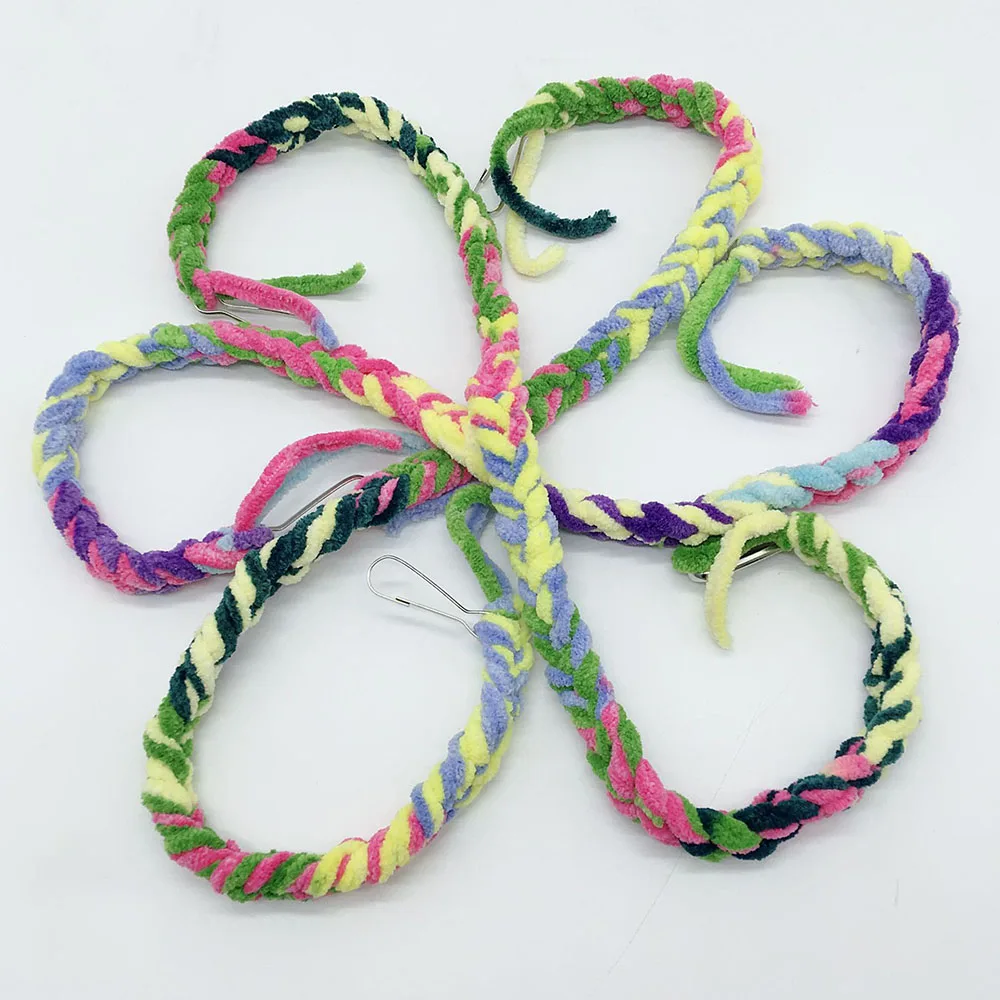 

New Parrot Rope Hanging Braided Budgie Chew Rope Bird Cage Cockatiel Toy Pet Stand Training Accessories Conure Swing Supplies