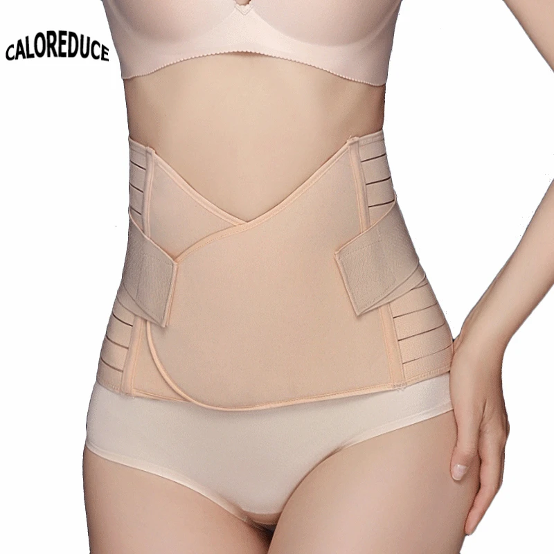 

Woman Postpartum Belt Belly Wrap Powerfully Pull Back Body Shaper Support Recovery Girdle After Birth Slimming Waist Trainer