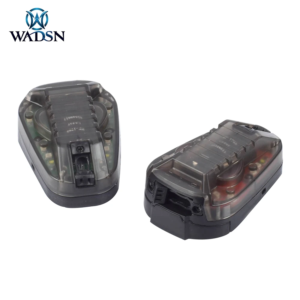 spesifikasi WADSN Airsoft Senter Helm Olahraga Hel Star 6 GEN 3 Lampu Strobo IR Merah Hijau Sinyal Lampu Helm Pertahanan Militer Tahan Air