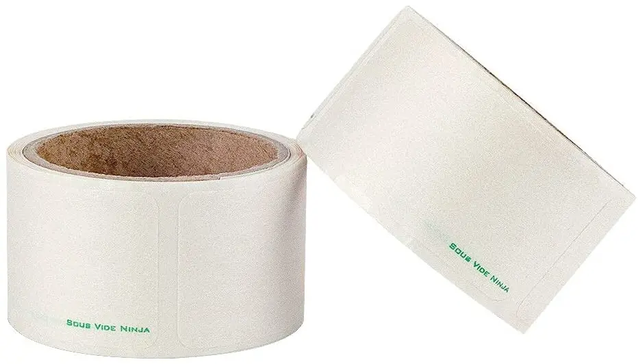 

240Pcs 1x2Inch Blank Dissolvable Labels-Dissolve in Water Completely Without Residue