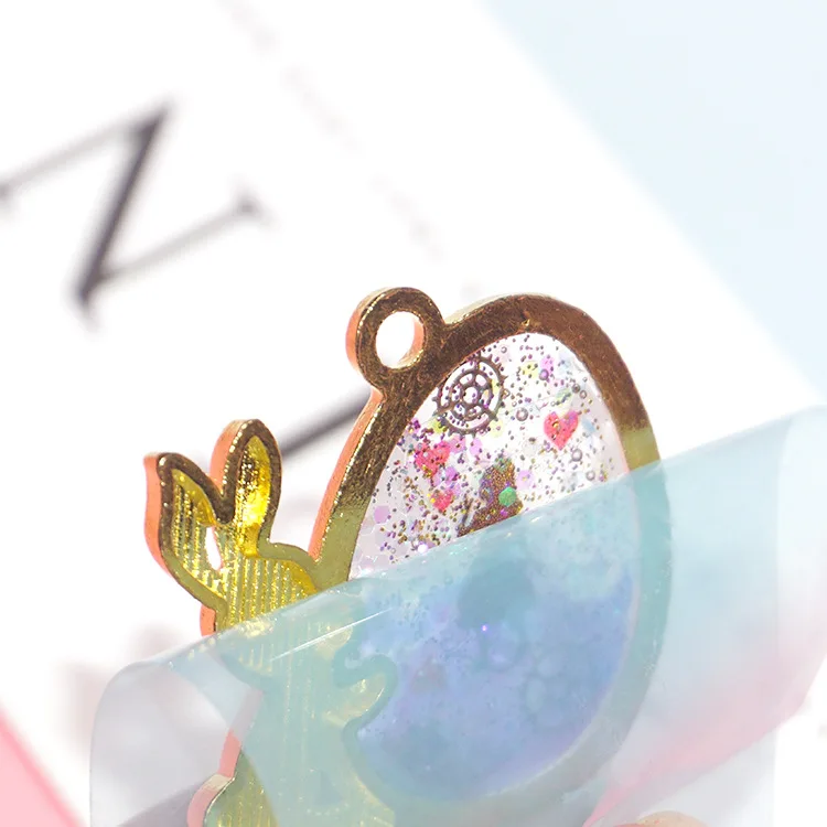 Прозрачная лента 50 мм для открытой задней панели подложки УФ-смолы Kawaii