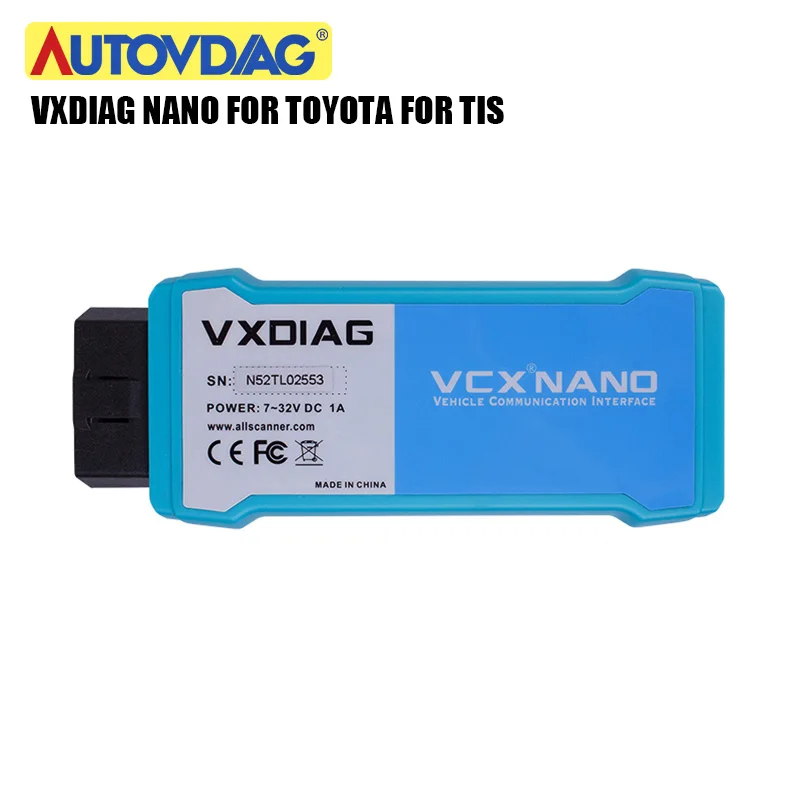 VXDIAG NANO OBD2 для TOYOTA TIS V14 Techstream V15 диагностический инструмент сканер кода автомобиля