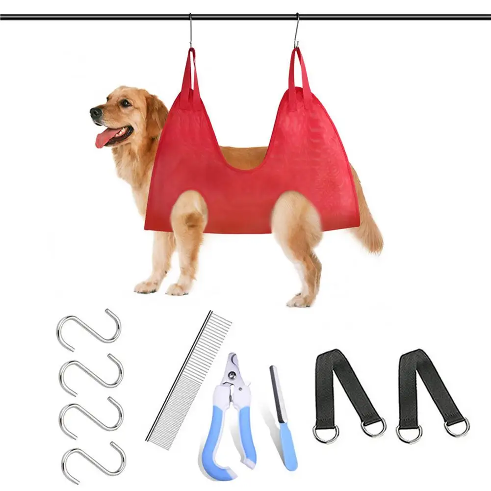 

Pet Cat Grooming Hammock Helper Restraint Bag Pet Bath Drying Towel Holder For Cat Dog Cat Nail Clip Trimming Bathing Bag
