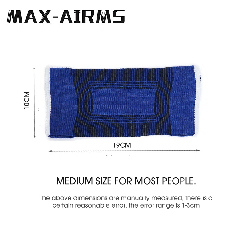 Maxairms 1 пара спортивных и локоть для фитнеса трикотажная толстая губка баскетбола