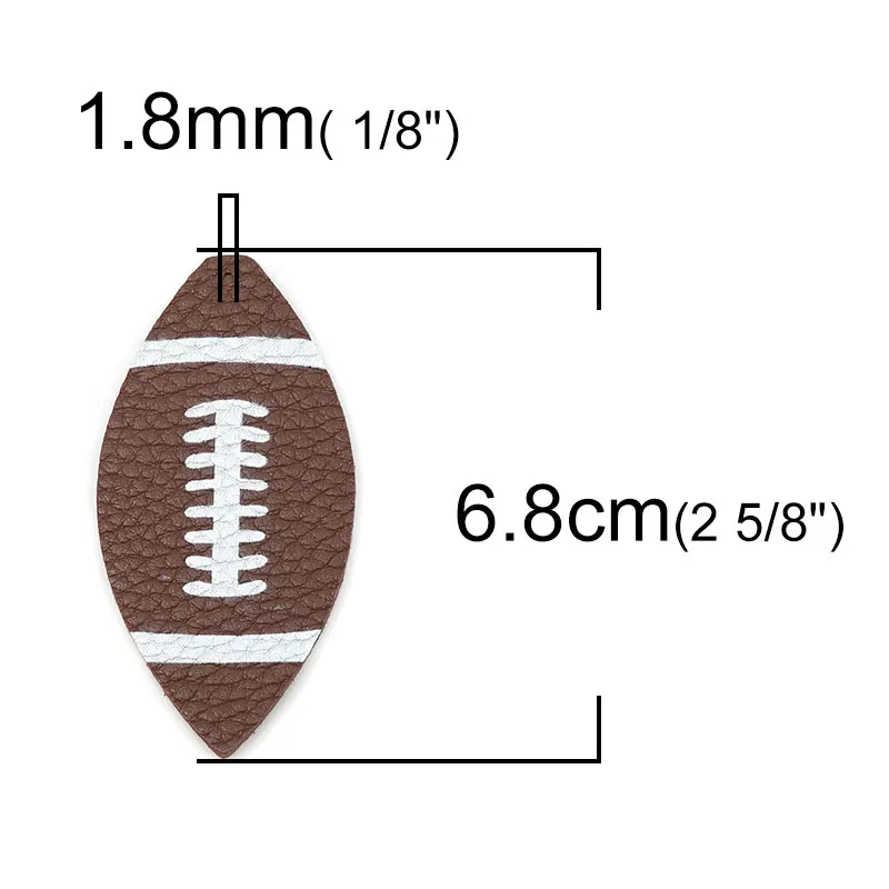 

Sport Leather Pendants Basketball football and rugby Pendant Men Soccer Fans DIY Keychain Pendant Boyfriend Gifts