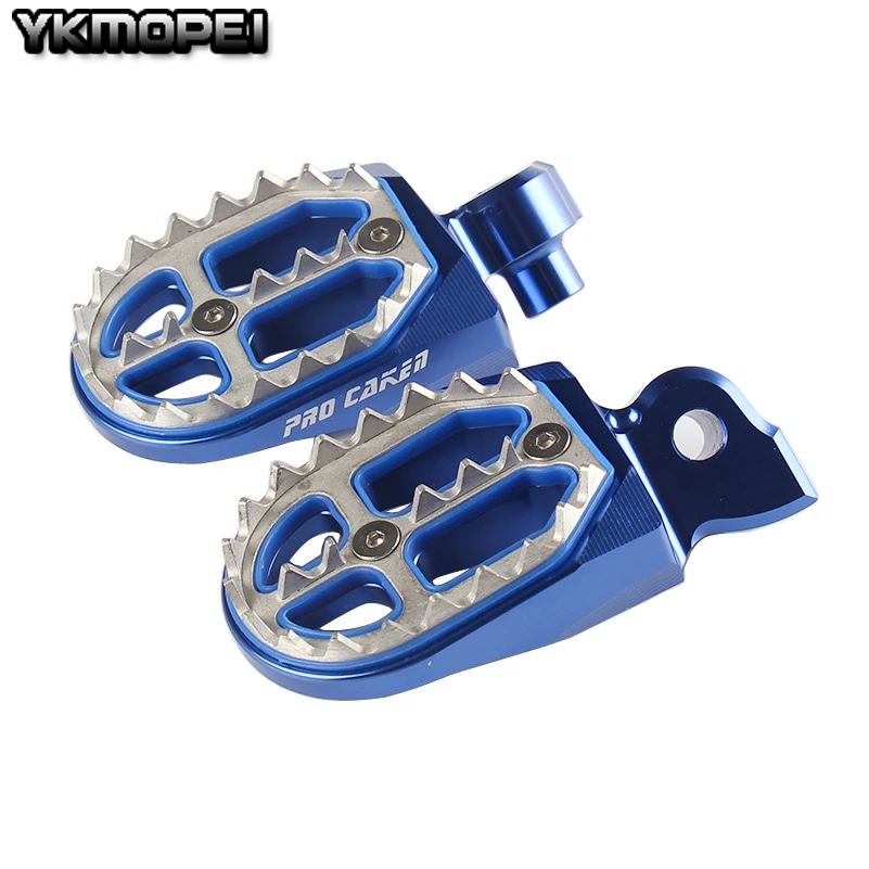 ЧПУ Заготовка MX подножки, педали для YZ YZF WRF YZ85 125 250 YZ250F YZ450F WR250F WR450F MX Мотокросс Эндуро Supermoto от AliExpress RU&CIS NEW