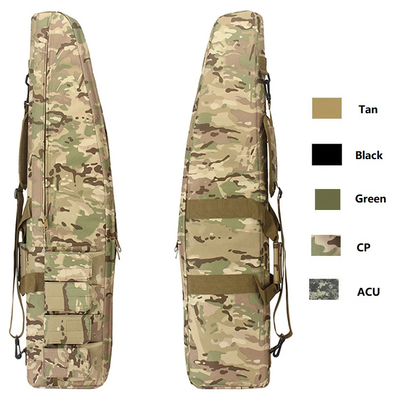 

Airsoft Military Tactical Gun Bag Backpack Multicam Camo Durable Waterproof Hunting Equipment Rifle Bag 100cm Protection Case
