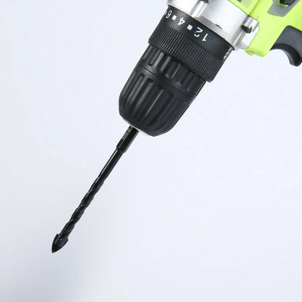 Набор сверл для плитки комплект из 3-12 мм с шестигранным хвостовиком стекла