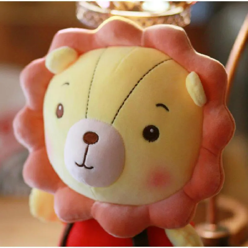 25 см-50 см Кавасаки сидит на подсолнухе плюшевые Львы творческие игрушки Pp хлопок