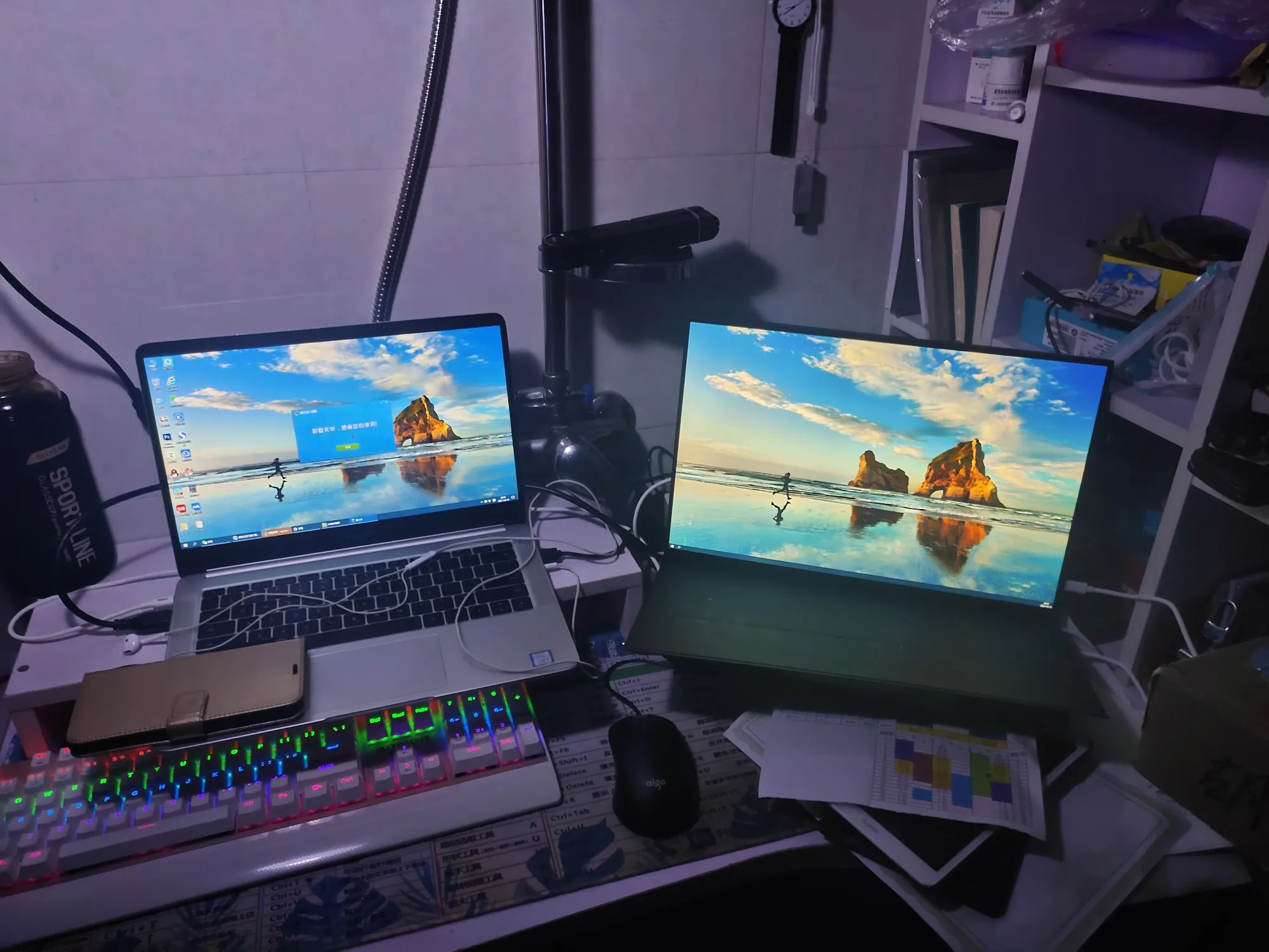 Монитор портативный 13 3 дюйма 4K USB Type-C HDMI | Компьютеры и офис
