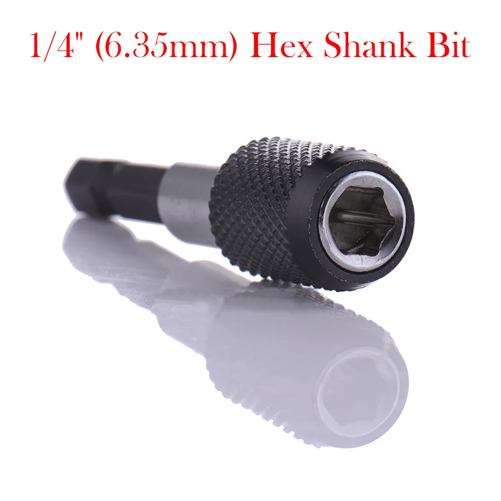 

Quick Release 1/4 "шестигранный хвостовик сверла винт Магнитный 60 мм отвертка бит держатель