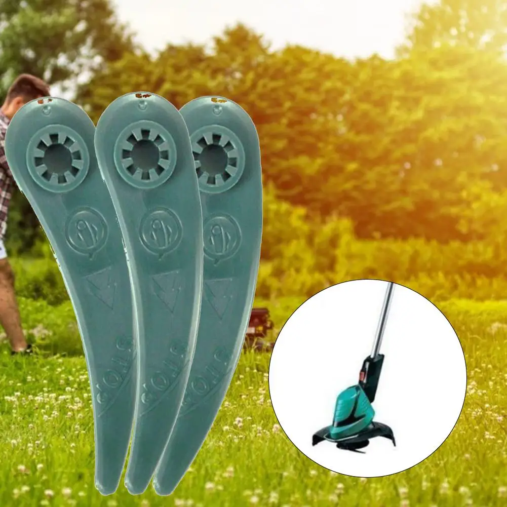 Пластиковые сменные лезвия для газонокосилки Bosch ART 26 18Li 23 18 Li 25 шт.|Триммеры| |