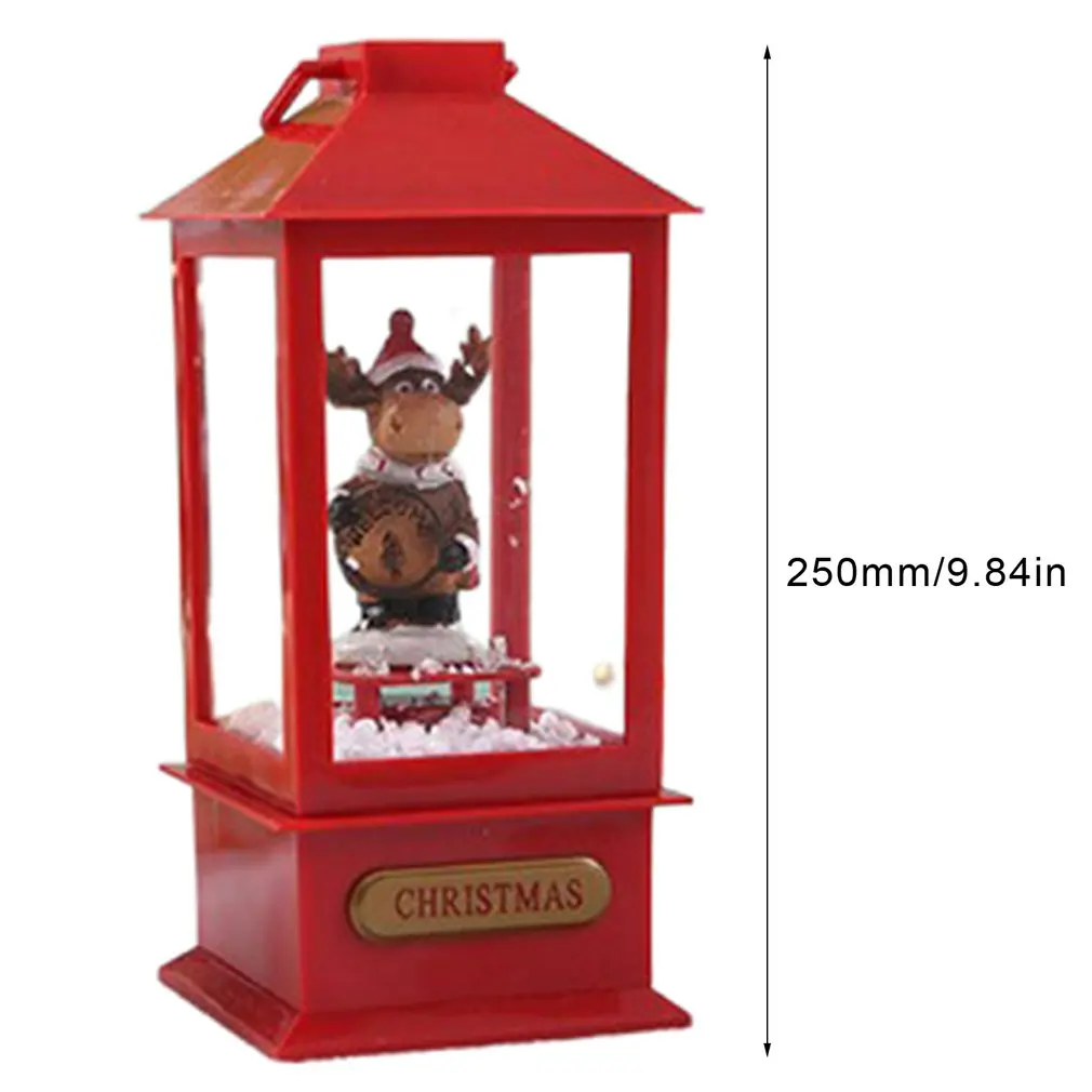 

Christmas Decorations Flame Wind Light With Music Desktop Night Light Merry Christmas Holiday Ornaments For Home Decoration