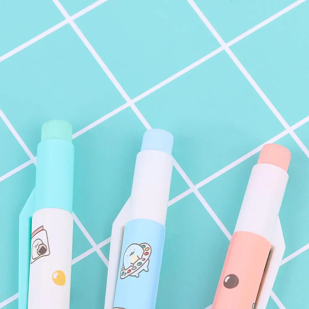 3 шт. милый суши рисовый Пресс автоматический механический карандаш с ластиком