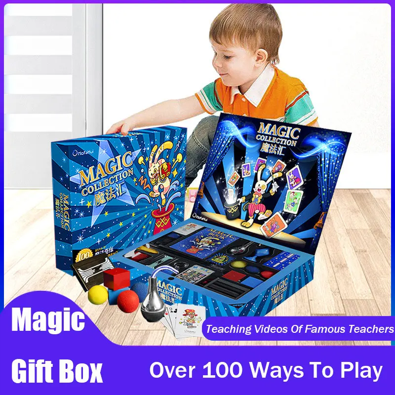 

Волшебная Подарочная коробка, Детская Волшебная коробка, игра-головоломка для детей и взрослых, обучение видео, легко освоить, 0 основ, более...