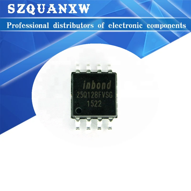 

(10 шт.) 100% новый набор микросхем w25q128fvensi W25Q128FVSG 25Q128FVSG 25Q128 sop-8