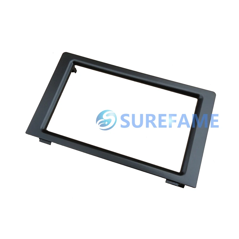 Переходная рамка с двумя разъемами Din для Saab 93 2005 + радио DVD стерео CD панели отделка
