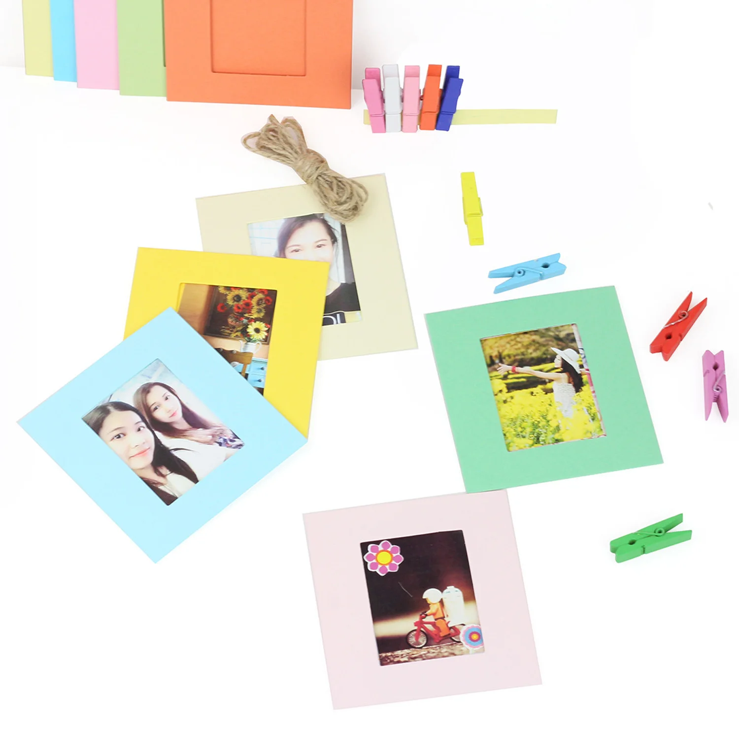 109 шт. набор рамок для фотоаппаратов Fujifilm Fuji Instax Mini 8 7 S 9 25 50 70 90|Аксессуары