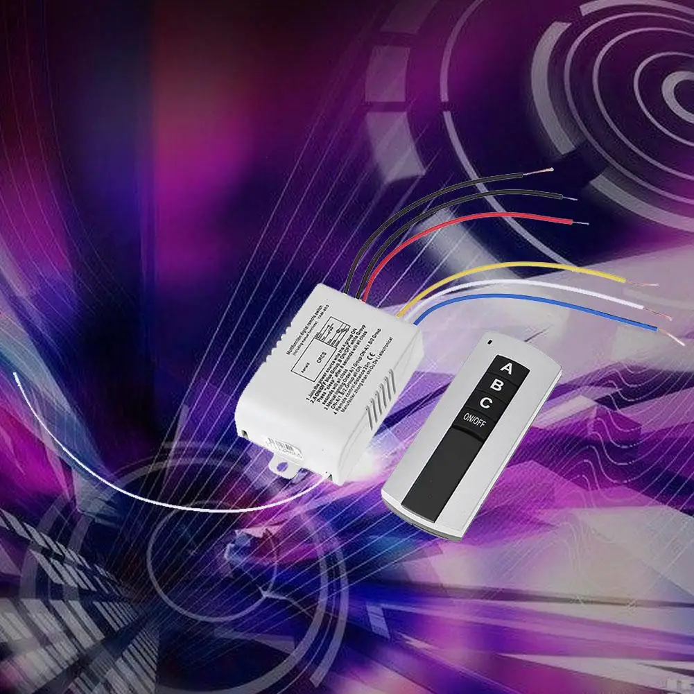 220V 1000W 3 канала на включения/выключения Беспроводной дистанционного Управление
