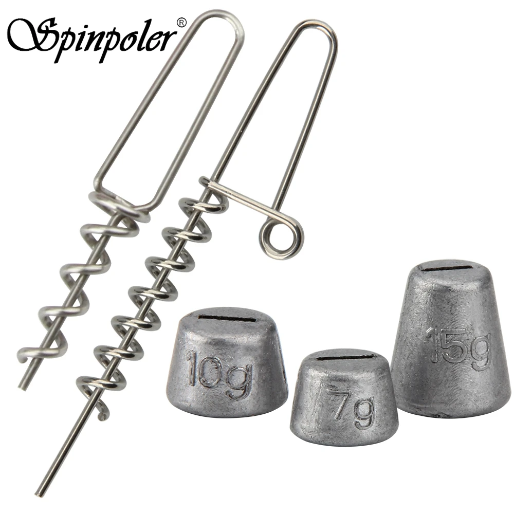 Многоуровневая винтовая система для снаряжения больших рыболовных коннекторов