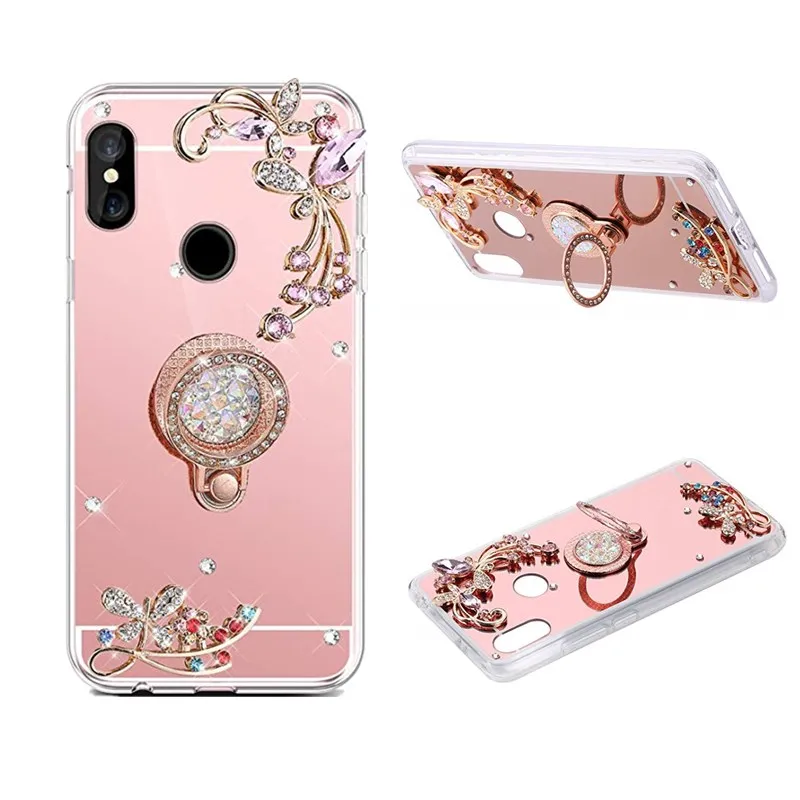 Зеркальный чехол для Huawei Mate 10 Lite 20 30 Pro Y5 2018 Y6 Y7 Y9 Prime 2019 Lxuxry Honor 30s 20s|Бамперы| |