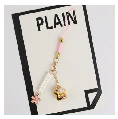 Новинка модная ручная работа японский кулон в виде кролика колокольчика