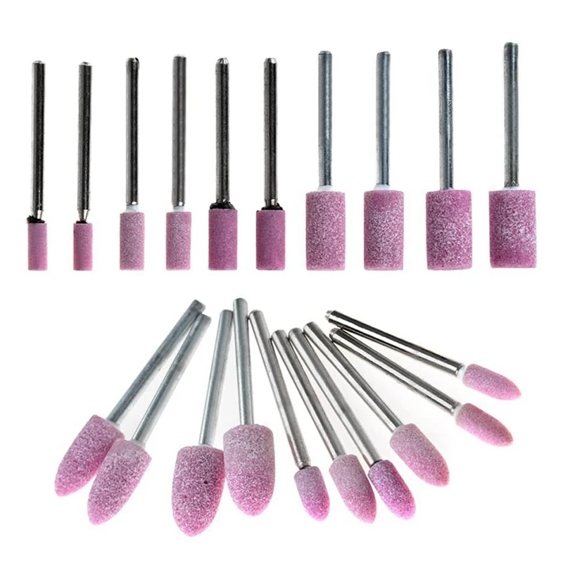 

100Pcs Electric Polishing Buffing Wheels Grinding Bits Set & 10 Pcs Drill Bit Grinder Sharpening Stone Iron-Based Bit