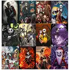 Постеры и принты Кошмар перед Рождеством, Настенная картина на холсте, картины для гостиной, украшение для дома, подарок на Хэллоуин