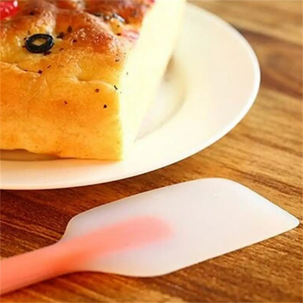 

1Set Candy Randomly Color Heat Resistant Silicone Spatula Butter Scraper Cakes Decorating Kitchen Utensils Baking Pastry Tools
