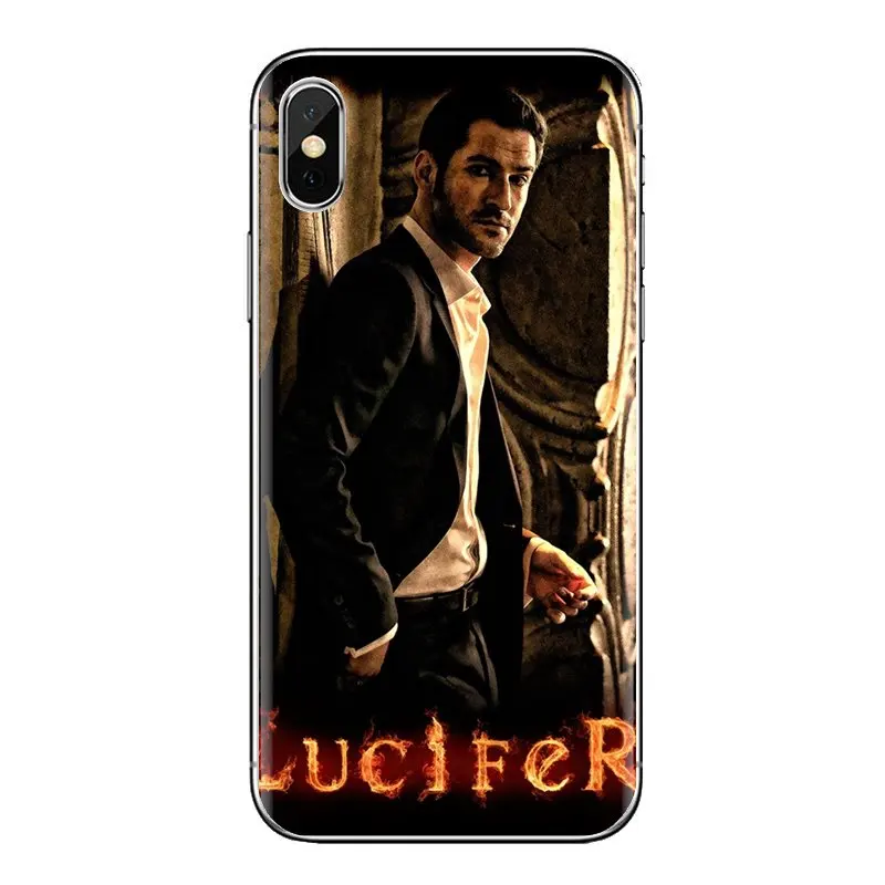 Силиконовый чехол сумка фильм Люцифер обои для iPhone XS Max XR X 4 4s 5 5S 5C SE 6 6S 7 8 Plus samsung