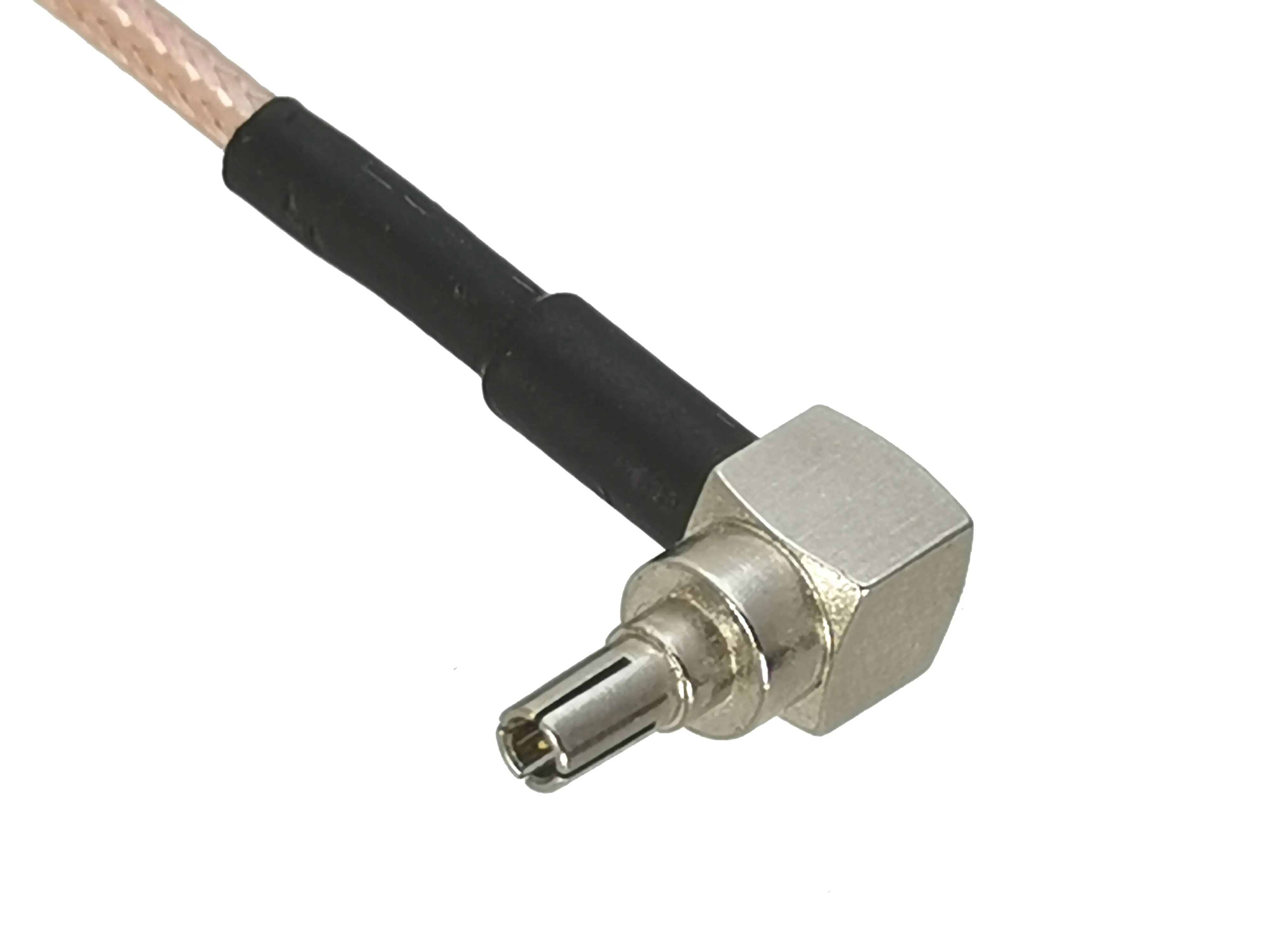 Переходник RG316 RP-SMA (гнездо) К CRC9 (штекер) Прямоугольный коаксиальный разъем гибкий