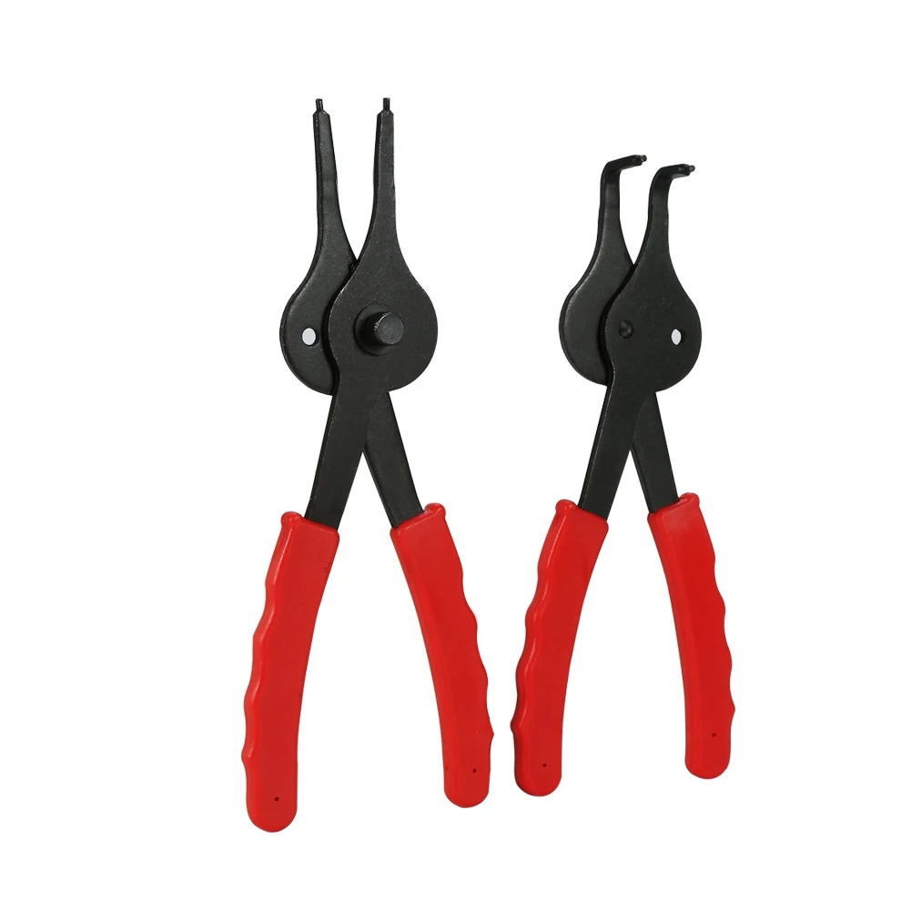 

11pcs Heavy Duty Circlip Plier Snap Ring Plier External Internal Kit With Case Heat Treated Steel With Black Finish