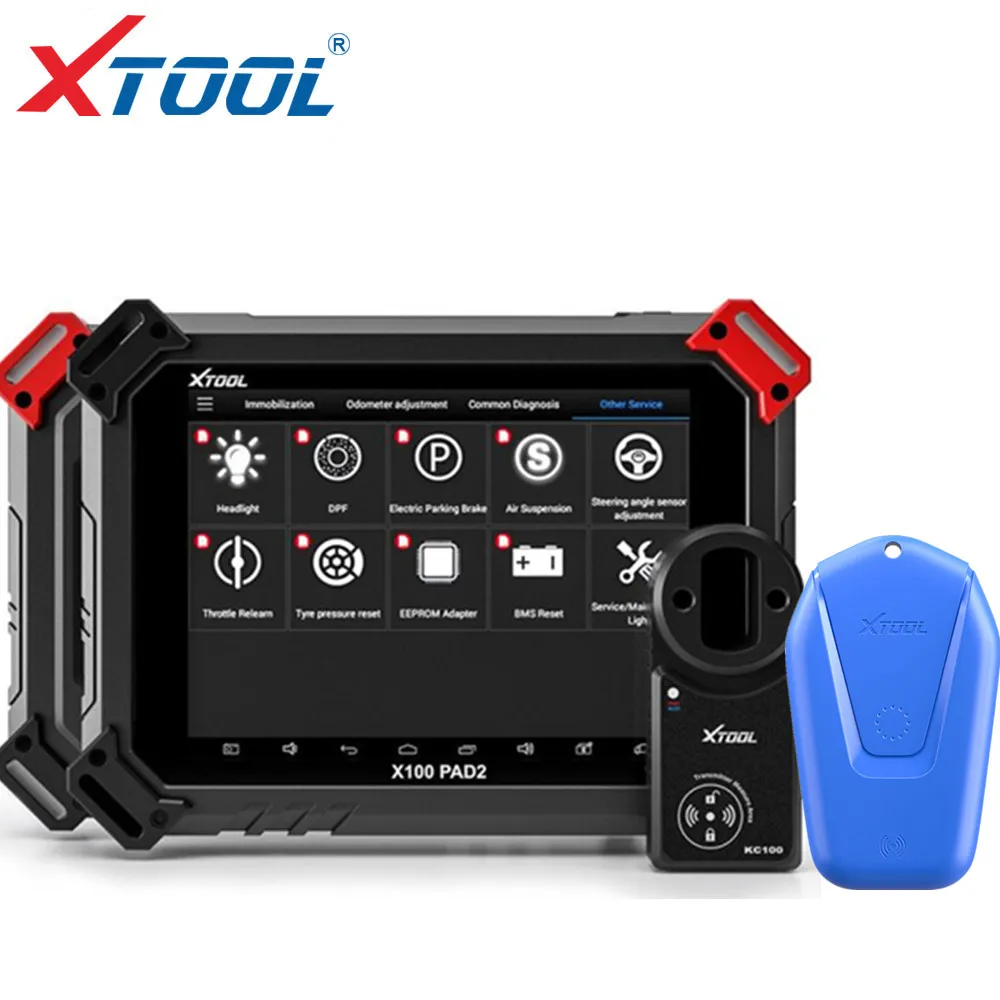 Программатор ключей XTOOL X100 Pad2 Pro с полной конфигурацией KC100 для TOYOTA Smart Key Simulator всех