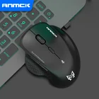 Мышь игровая Anmck PM2, 2,4 ГГц, беспроводная, бесшумная, USB, эргономичная