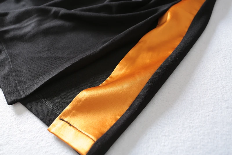 2019 Новое офисное женское платье с принтом три четверти длиной до колена