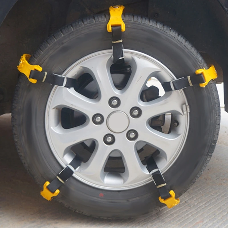 10 шт. зимняя автомобильная покрышка для снега регулируемые противоскользящие